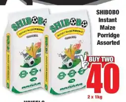 Boxer SHIBOBO Instant Maize Porridge Assorted offer