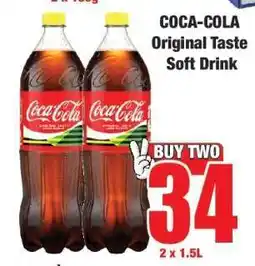 Boxer COCA-COLA Original Taste Soft Drink offer