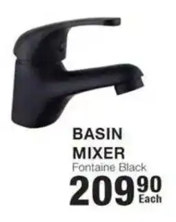 Build It BASIN MIXER Fontaine Black offer