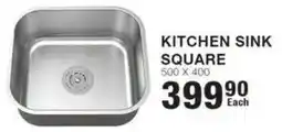 Build It KITCHEN SINK SQUARE offer