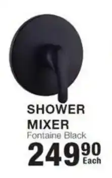 Build It SHOWER MIXER Fontaine Black offer