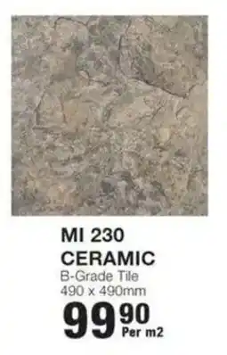 Build It MI 230 CERAMIC B-Grade Tile offer