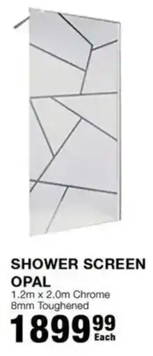 Build It SHOWER SCREEN OPAL offer