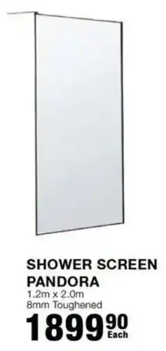 Build It SHOWER SCREEN PANDORA offer