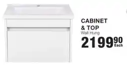 Build It CABINET & TOP Wall Hung offer
