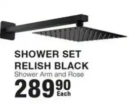 Build It SHOWER SET RELISH BLACK offer