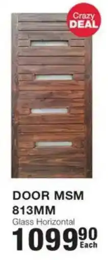 Build It DOOR MSM offer