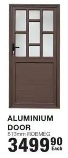Build It ALUMINIUM DOOR 813mm ROBMEG offer