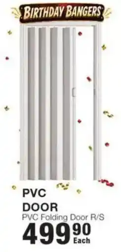 Build It Birthday Bangers PVC Door offer