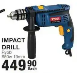 Build It Impact Drill Ryobi offer