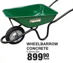 Build It WHEELBARROW CONCRETE 0.8mm Bin offer