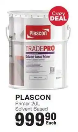 Build It Plascon Primer 20L offer