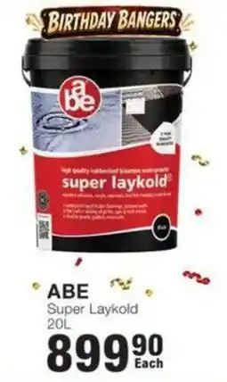 Build It ABE Super Laykold offer