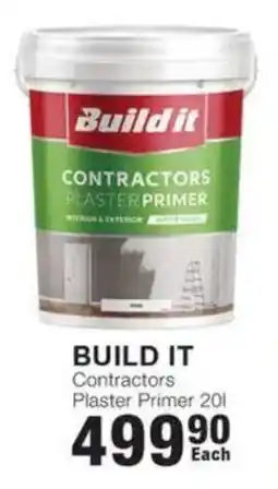 Build It Build it Contractors Plaster Primer offer