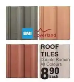 Build It BMI Coverland ROOF TILES Double Roman offer