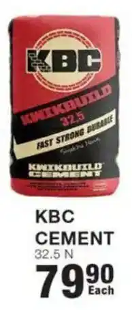 Build It KBC CEMENT offer