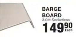 Build It BARGE BOARD offer