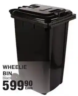 Build It WHEELIE BIN Black offer