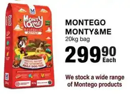 Build It Montego Monty&Me Essential Adult offer