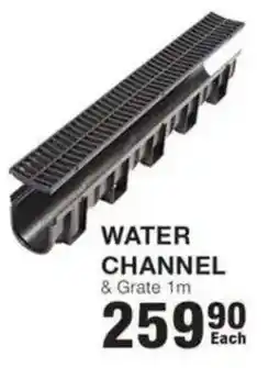 Build It WATER CHANNEL & Grate 1m offer