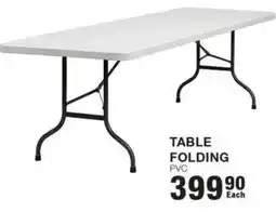 Build It TABLE FOLDING PVC offer