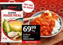 Oxford Freshmarket Oxford Super Maize Meal offer
