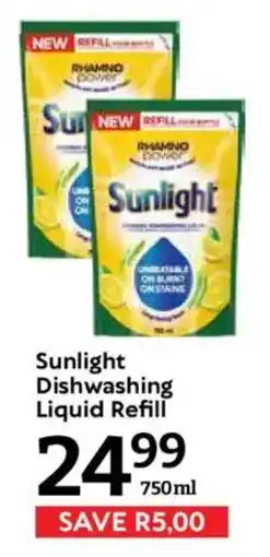 Oxford Freshmarket Sunlight Dishwashing Liquid Refill offer