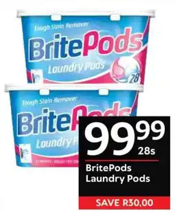 Oxford Freshmarket BritePods Laundry Pods offer