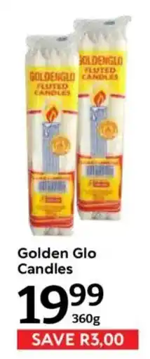 Oxford Freshmarket Golden Glo Fluted Candles offer