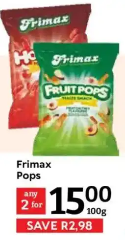 Oxford Freshmarket Frimax Pops offer