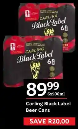 Oxford Freshmarket Carling Black Label Beer Cans offer