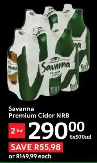 Oxford Freshmarket Savanna Premium Cider NRB offer