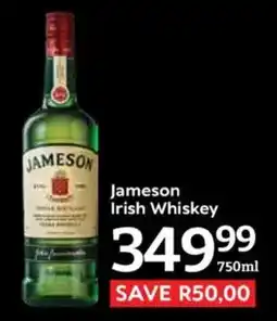 Oxford Freshmarket Jameson Irish Whiskey offer