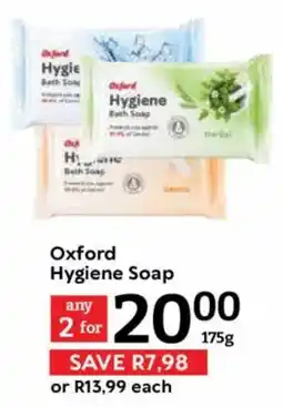 Oxford Freshmarket Oxford Hygiene Soap offer