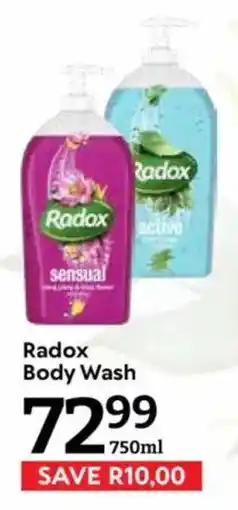 Oxford Freshmarket Radox Body Wash offer