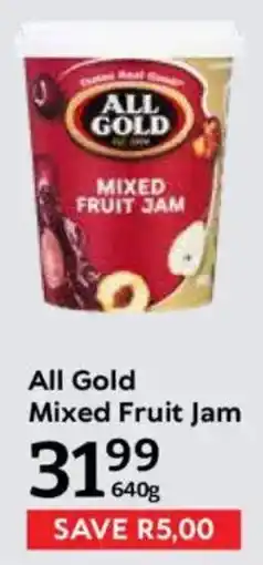 Oxford Freshmarket All Gold Mixed Fruit Jam offer