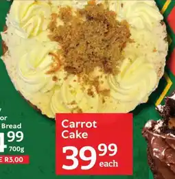 Oxford Freshmarket Carrot Cake offer