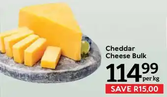 Oxford Freshmarket Cheddar Cheese Bulk offer