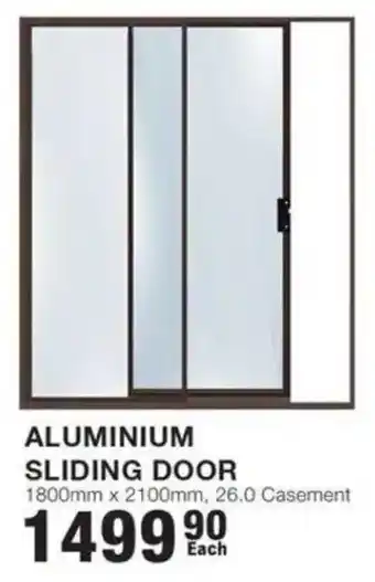 ALUMINIUM SLIDING DOOR
