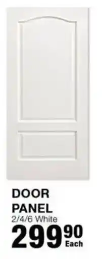 Build It DOOR PANEL 2/4/6 White offer