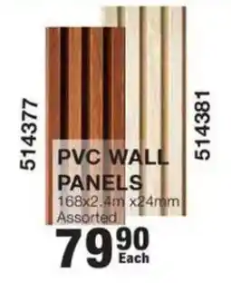 Build It PVC WALL PANELS Assorted offer