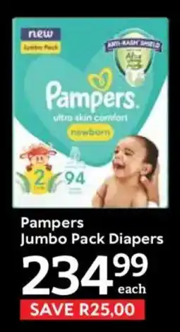 Oxford Freshmarket Pampers Jumbo Pack Diapers offer