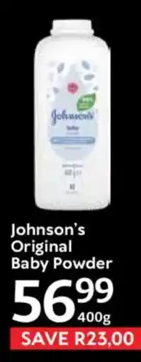 Oxford Freshmarket Johnson's Original Baby Powder offer