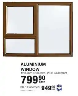 Build It ALUMINIUM WINDOW offer