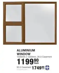 Build It ALUMINIUM WINDOW offer