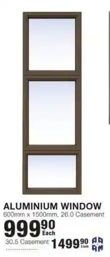 Build It ALUMINIUM WINDOW offer
