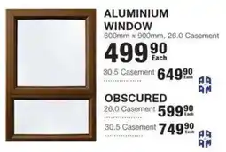 Build It ALUMINIUM WINDOW offer