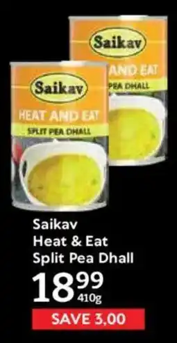 Oxford Freshmarket Saikav Heat & Eat Split Pea Dhall offer