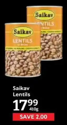 Oxford Freshmarket Saikav Lentils offer
