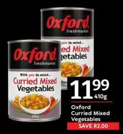 Oxford Freshmarket Oxford Curried Mixed Vegetables offer